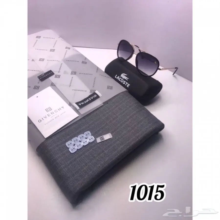 قماش جفنشي مع نظارة لاكوست410