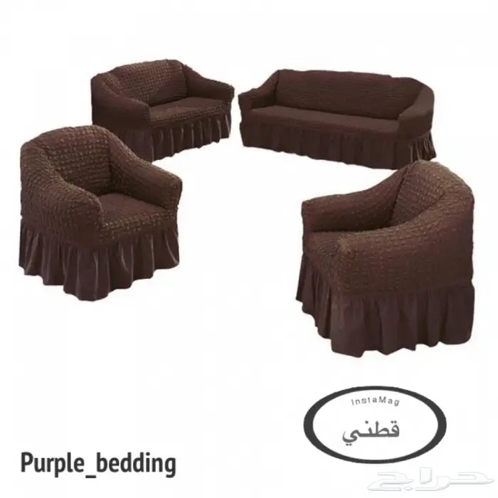 تلبيسات كنب قطني 11