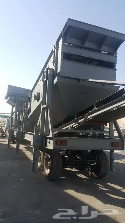 غربال رمل كسارة متحرك  0