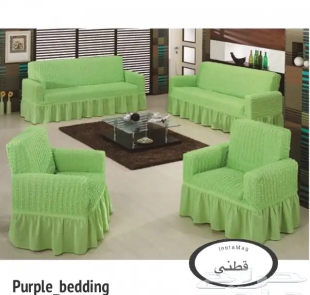 تلبيسات كنب قطني 12