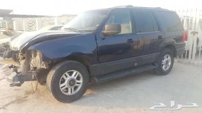 اكسبديشن 2014 مصدوم تشليح((قطع غيار فقط)) 1