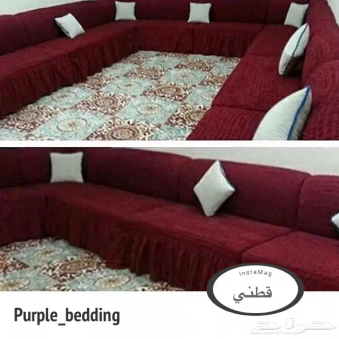 تلبيسات الكنب المتصل حرف (L) 28