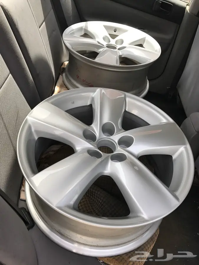 تصليح جميع انواع الجنوط مع لحام و بويه  5