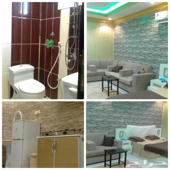 شقق مفروشه عوائل فاخره في محافظة الوجه 4