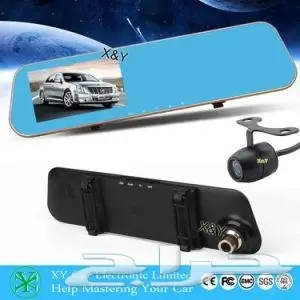 للبيع داش كام مرايا سيارة مع تصوير أمامي وخلفي 5