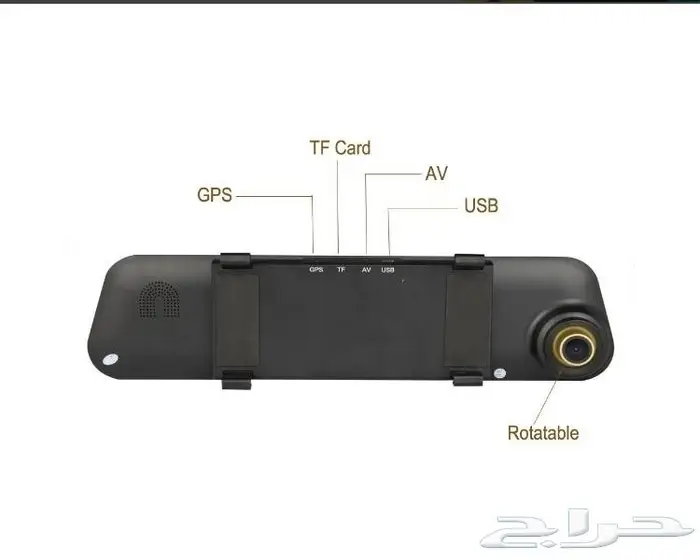 للبيع داش كام مرايا سيارة مع تصوير أمامي وخلفي 7