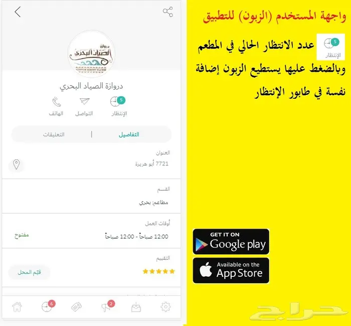 زحمة الأنتظار والحجوزات مشكلة BH 2