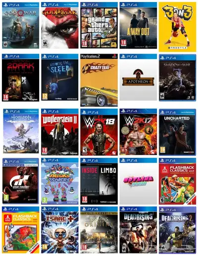 العاب سوني 4 مهكر (تعبئة هاردسك) تهكير PS4 59