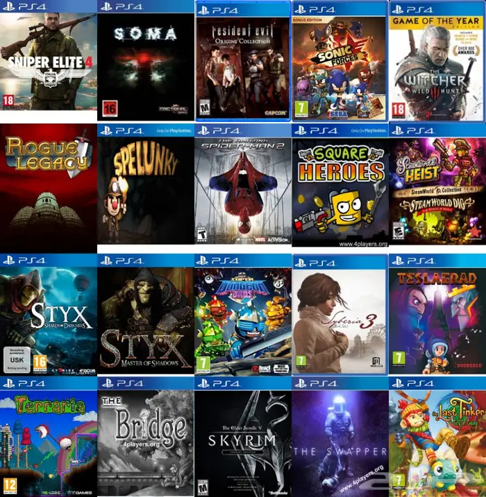 العاب سوني 4 مهكر (تعبئة هاردسك) تهكير PS4 68
