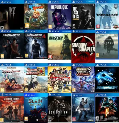 العاب سوني 4 مهكر (تعبئة هاردسك) تهكير PS4 67