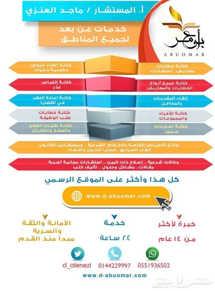 كتابة جميع أنواع العقود وغيرها 12