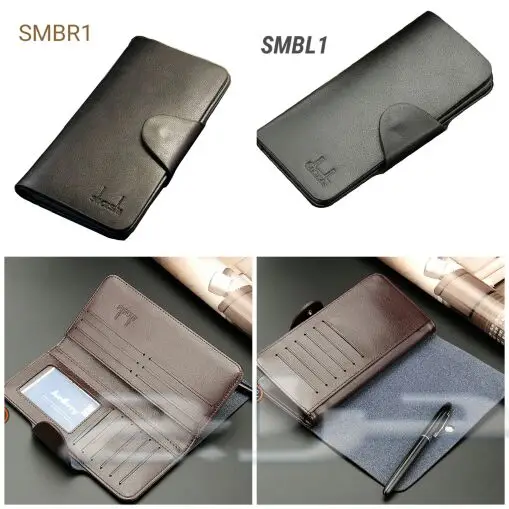 شنط جلد رجالية كتف ويدوية وأبواك ومحافظ  (image 17)