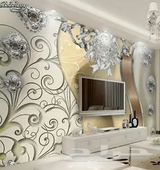 ديكورات أسقف جبسية ورق جدران ثلاثي الأبعاد 3D (image 183)