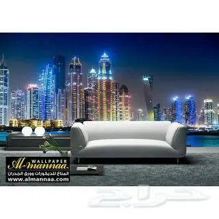 ديكورات أسقف جبسية ورق جدران ثلاثي الأبعاد 3D (image 62)