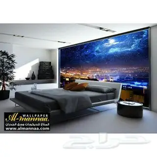ديكورات أسقف جبسية ورق جدران ثلاثي الأبعاد 3D (image 55)