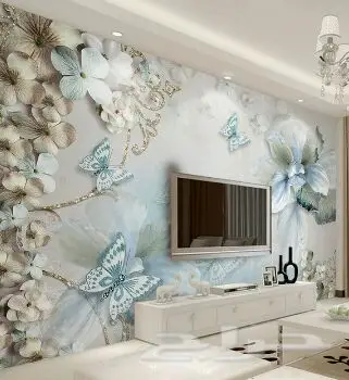 ديكورات أسقف جبسية ورق جدران ثلاثي الأبعاد 3D (image 182)