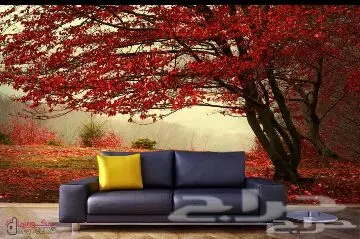 ديكورات أسقف جبسية ورق جدران ثلاثي الأبعاد 3D (image 128)