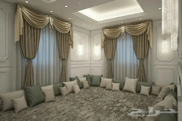 ديكورات أسقف جبسية ورق جدران ثلاثي الأبعاد 3D (image 18)