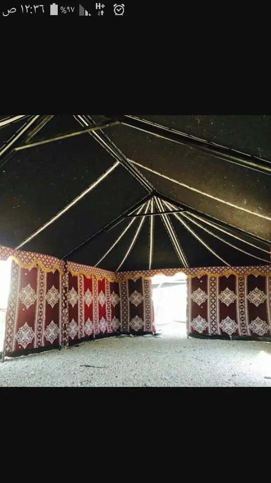 بيوت شعر مشبات حمامات فيبر زوالي جلسات توصيل (image 7)