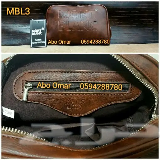 شنط جلد رجاليةكتف ويدويةوأبواك ومحافظ وسوارات (image 8)