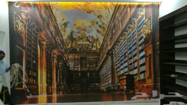 3d مركب بريده القسيم ورق جدران (image 2)