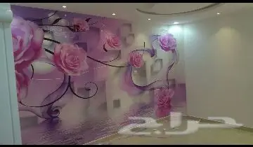 ديكورات منازل ورق جدران ثلاثي الأبعاد 3D (image 166)