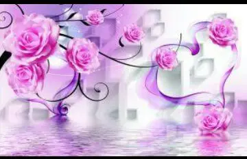 ديكورات منازل ورق جدران ثلاثي الأبعاد 3D (image 200)
