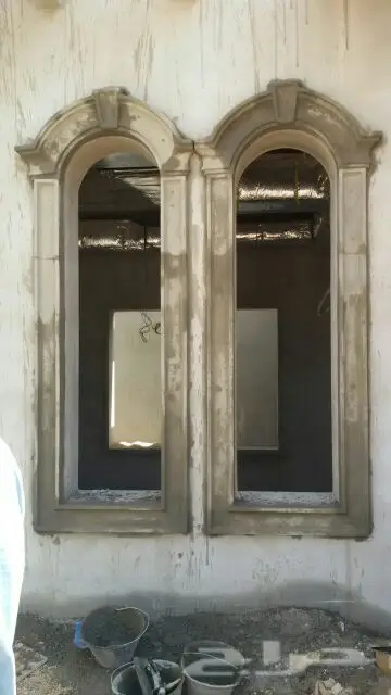 ديكورات اسمنتية خارجية ديزاين نوافذ زوايا (image 46)