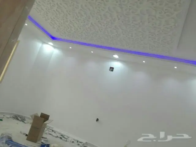 ديكورات منازل  تركيب أسقف جبسية ورق جدران 3D (image 12)