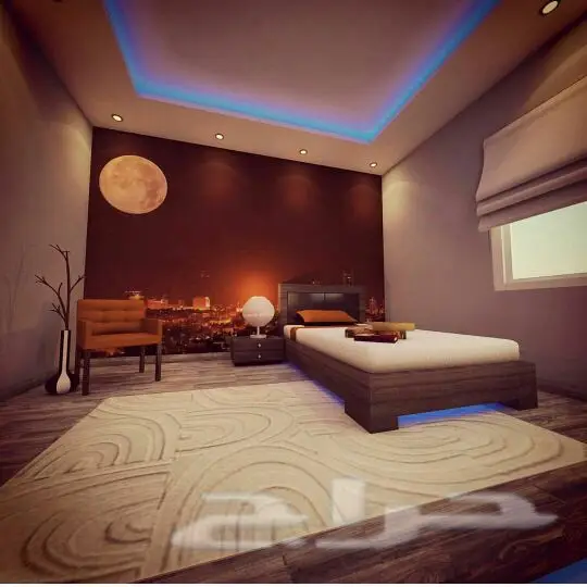 ديكورات الدهانات الترميم سقف مستعار  (image 9)