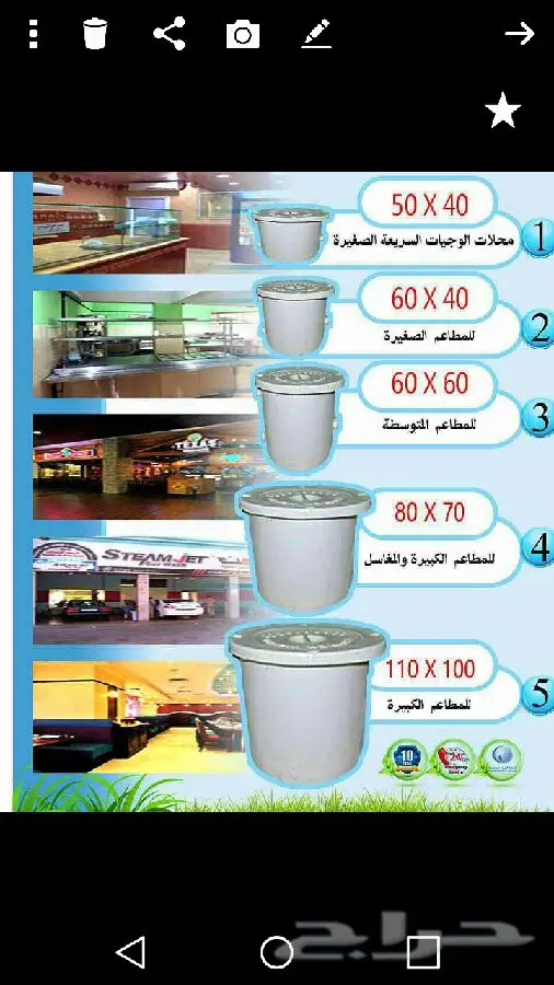 مصايد الزيوت للمطاعم المياه الوطنية (image 15)