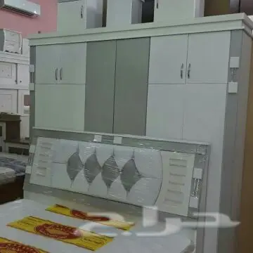 غرف نوم وطني جديده ألوان مختلفه السعر1300ريال (image 18)