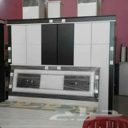 غرف نوم وطني جديده ألوان مختلفه السعر1300ريال (image 19)