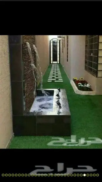 عشب صناعي ونجيله طبيعي وتنسيق حدائقوجميع ورود (image 23)