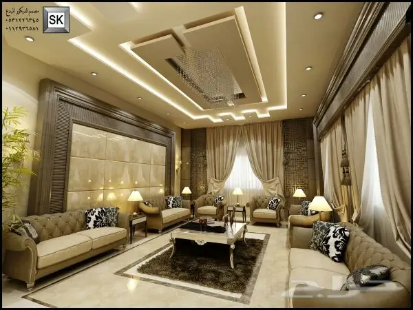 لمسات فن وإبداع جبس مغربي الداخلي والخارجي (image 2)