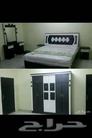 غرف نوم وطني جديده ألوان مختلفه السعر1300ريال (image 25)