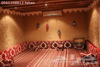 مجالس تراثية وغرف خارجية أسقف جبسية تراثية (image 6)