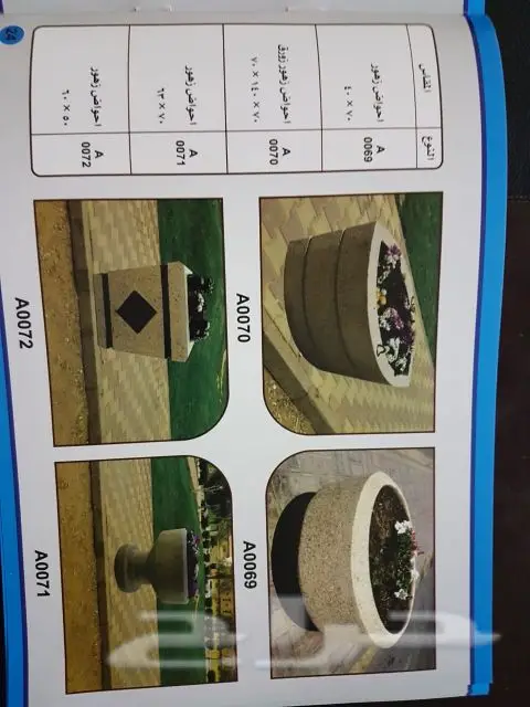 حواجز نيوجرسي و تزيين الحدائق و قواعد الانارة (image 14)