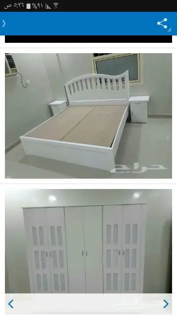 غرف  نوم  وطني  جديد جاهزة للتركيب السعر1800 (image 37)