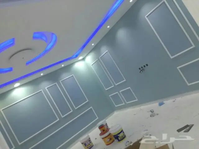 مقاولات عامة ورق جدران 3Dmxجديد ديكورات جبسية (image 24)
