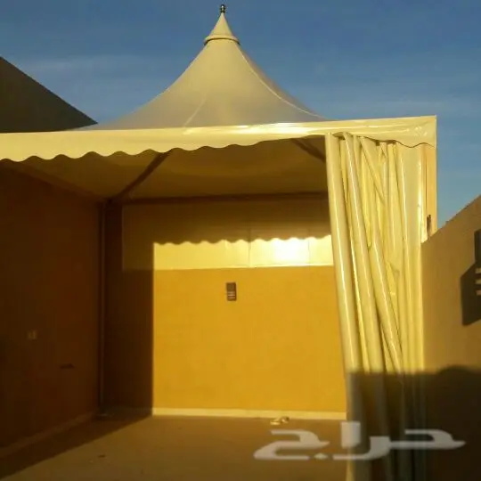 مظلات برجولات سواتر بيوت شعر بامبو  (image 25)