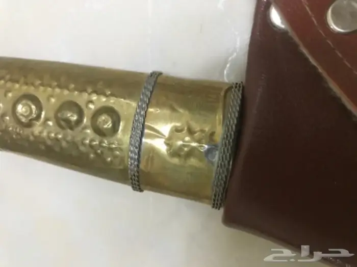 سكين قديم مع محزم  4