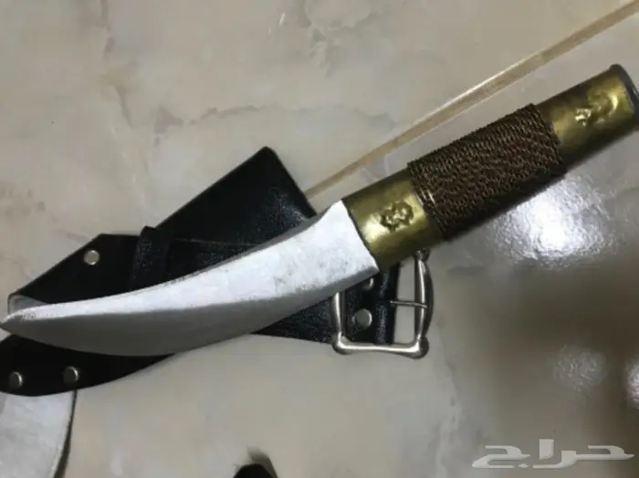 سكين قديم مع محزم  6