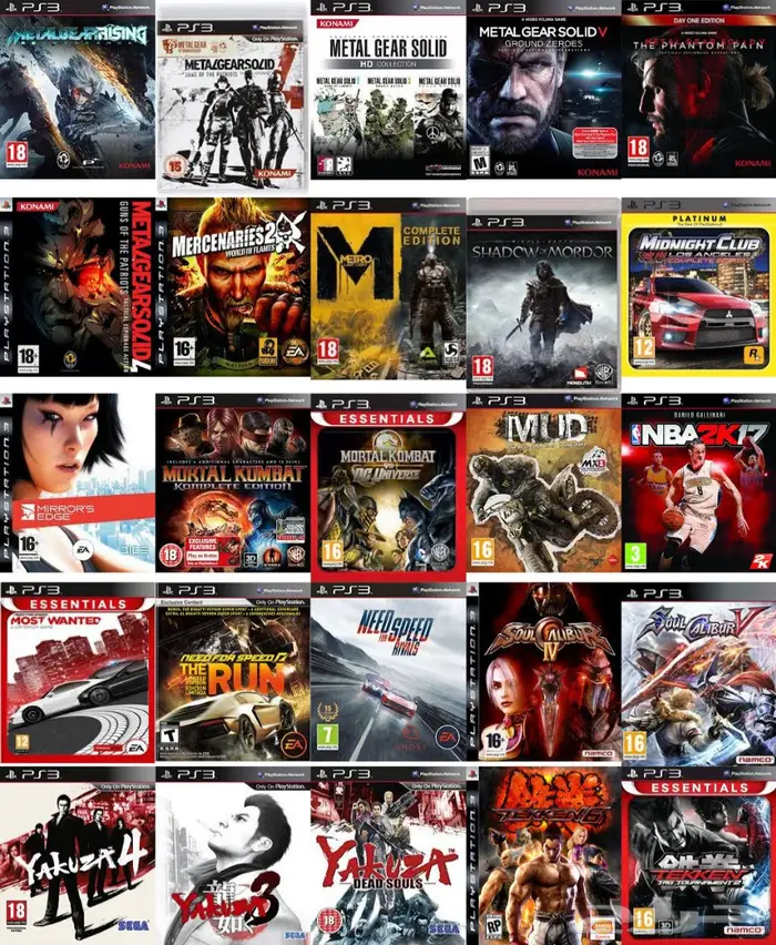 العاب سوني 3 مهكر (تعبئة هاردسك) PS3 11