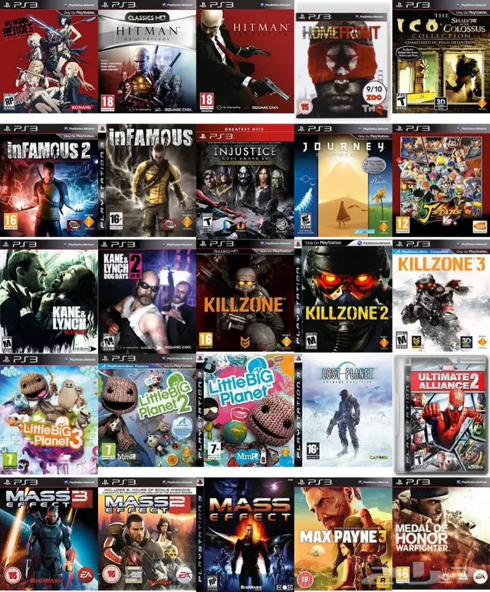 العاب سوني 3 مهكر (تعبئة هاردسك) PS3 10