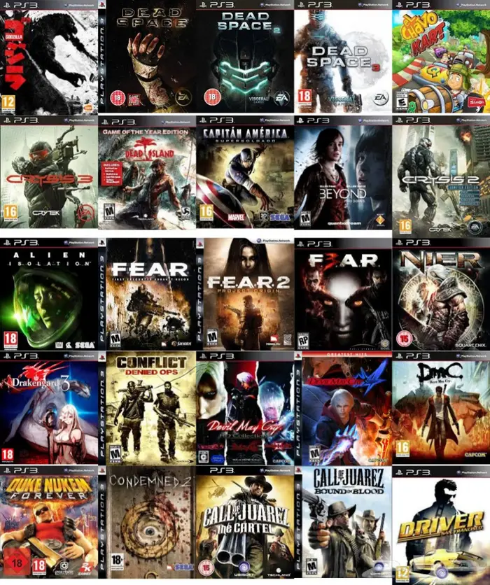 العاب سوني 3 مهكر (تعبئة هاردسك) PS3 8