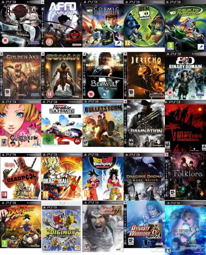 العاب سوني 3 مهكر (تعبئة هاردسك) PS3 18