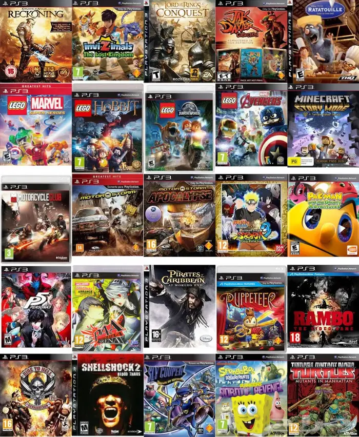 العاب سوني 3 مهكر (تعبئة هاردسك) PS3 16