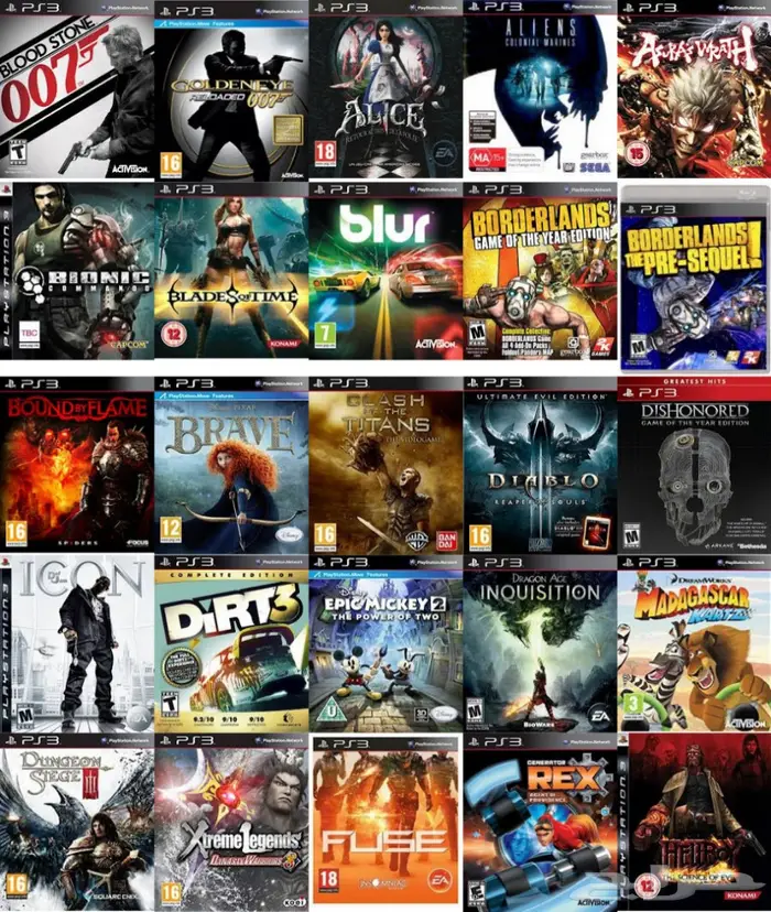 العاب سوني 3 مهكر (تعبئة هاردسك) PS3 15