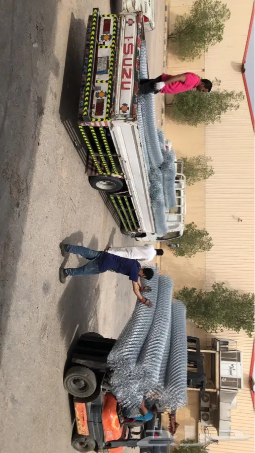 شبوك - شبك - سياج -chainlink fence-HCIS-Najd wire 40